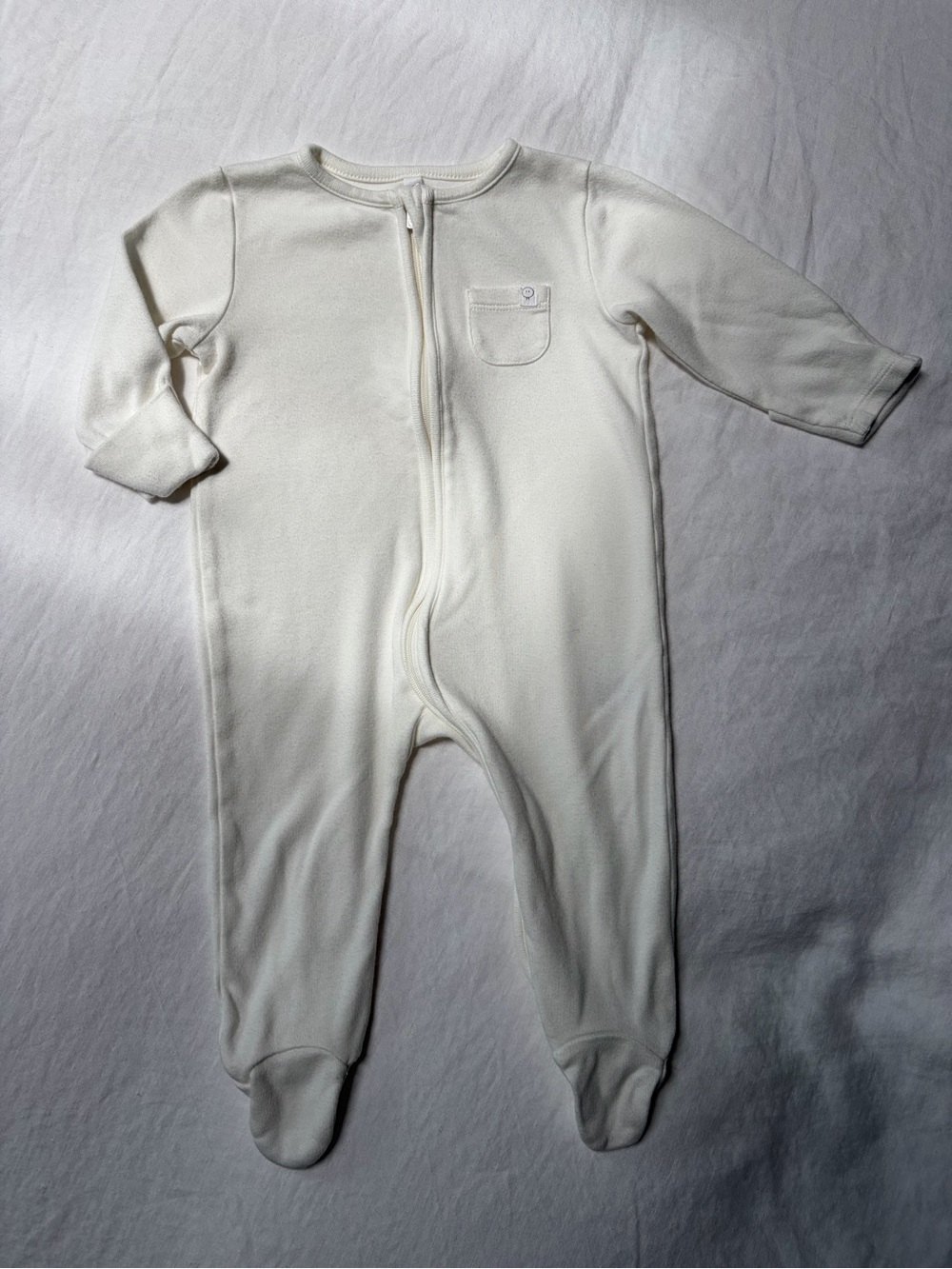 Baby Mori Clever Zip Baby Sleepsuit / Pajamas / Footie